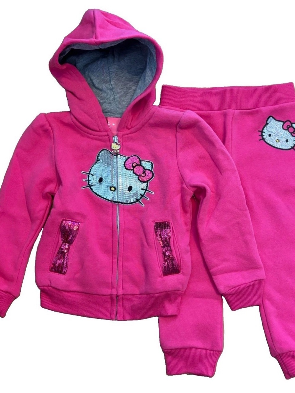Hello Kitty Baby Girls 2-Piece Hoodie & Jogger Set - 24 Months